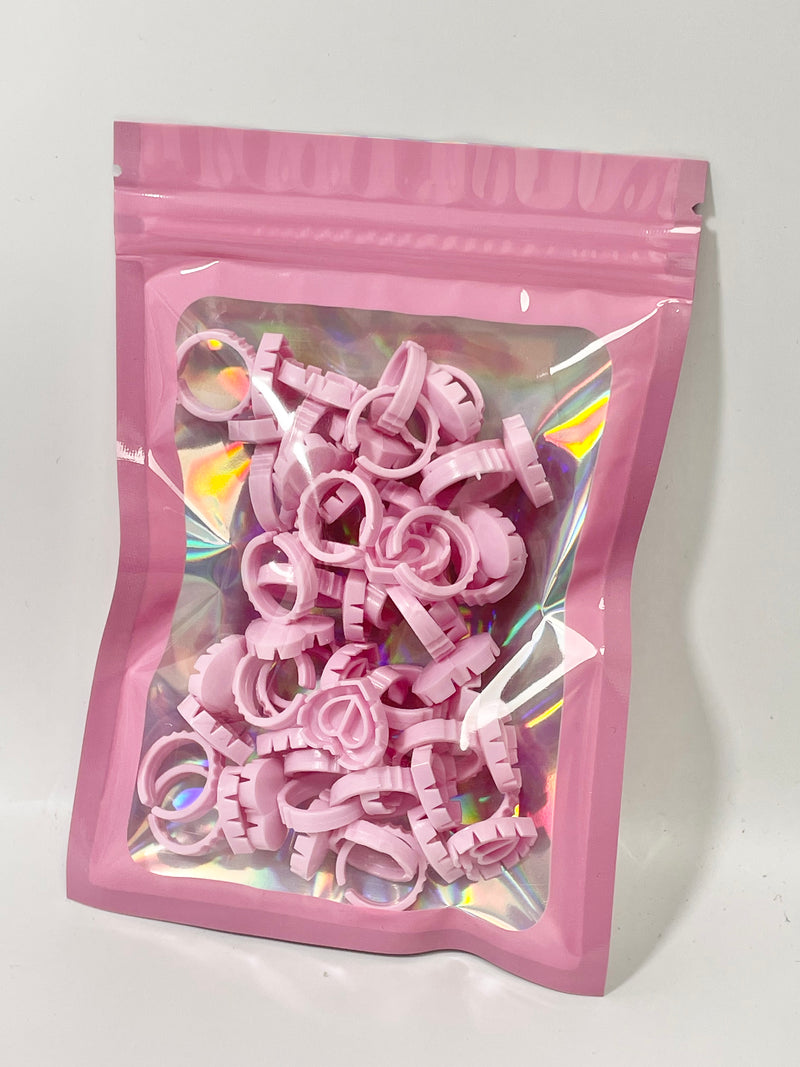 Heart Shaped glue rings
